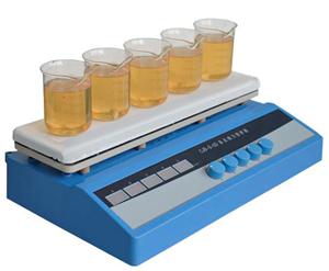 CMTC5 Intelligent Digital 5-point Magnetic stirrer ceramic top 